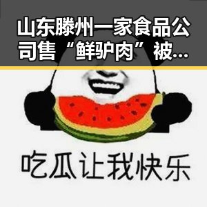 山东滕州一家食品公司售“鲜驴肉”被查出马源性成分引发热议国产吃瓜视频关注